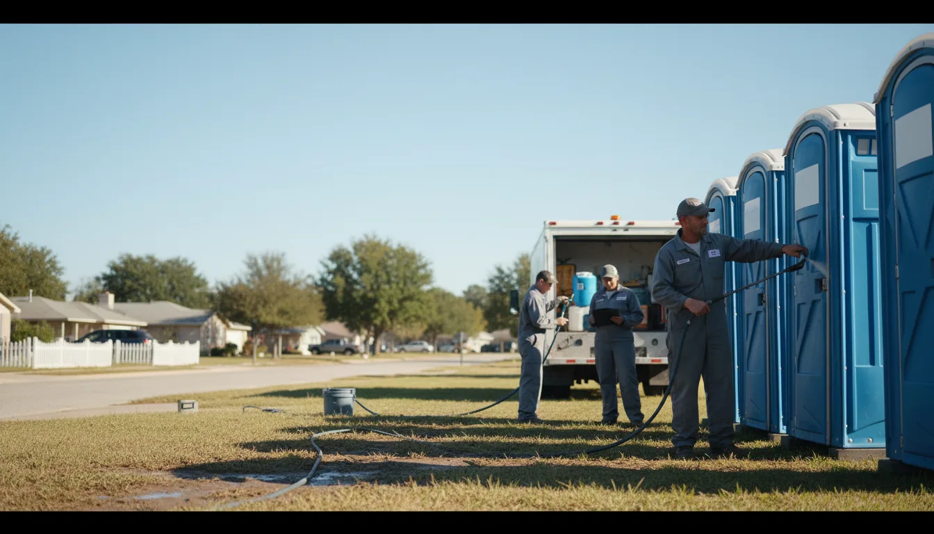 Long-Term Portable Toilet Rental in Gas, KS near me